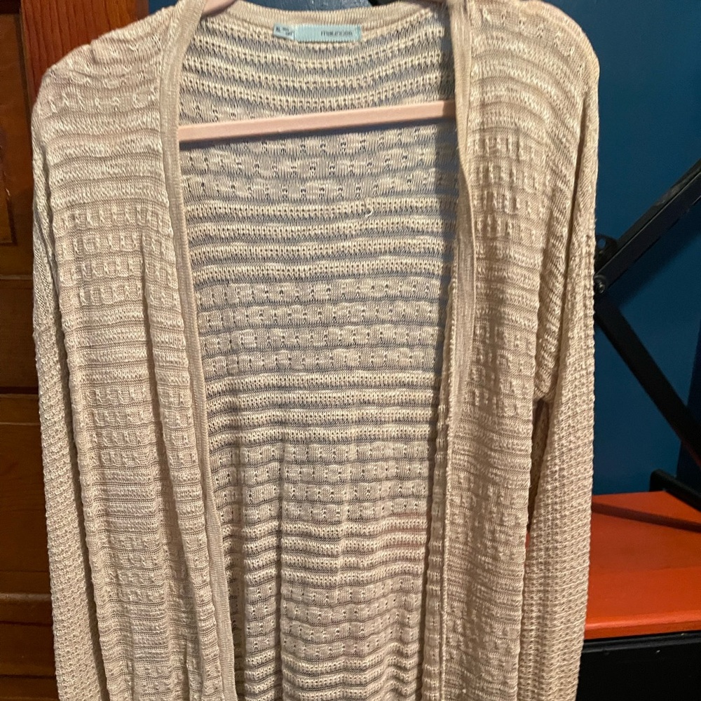 Long lightweight cardigan